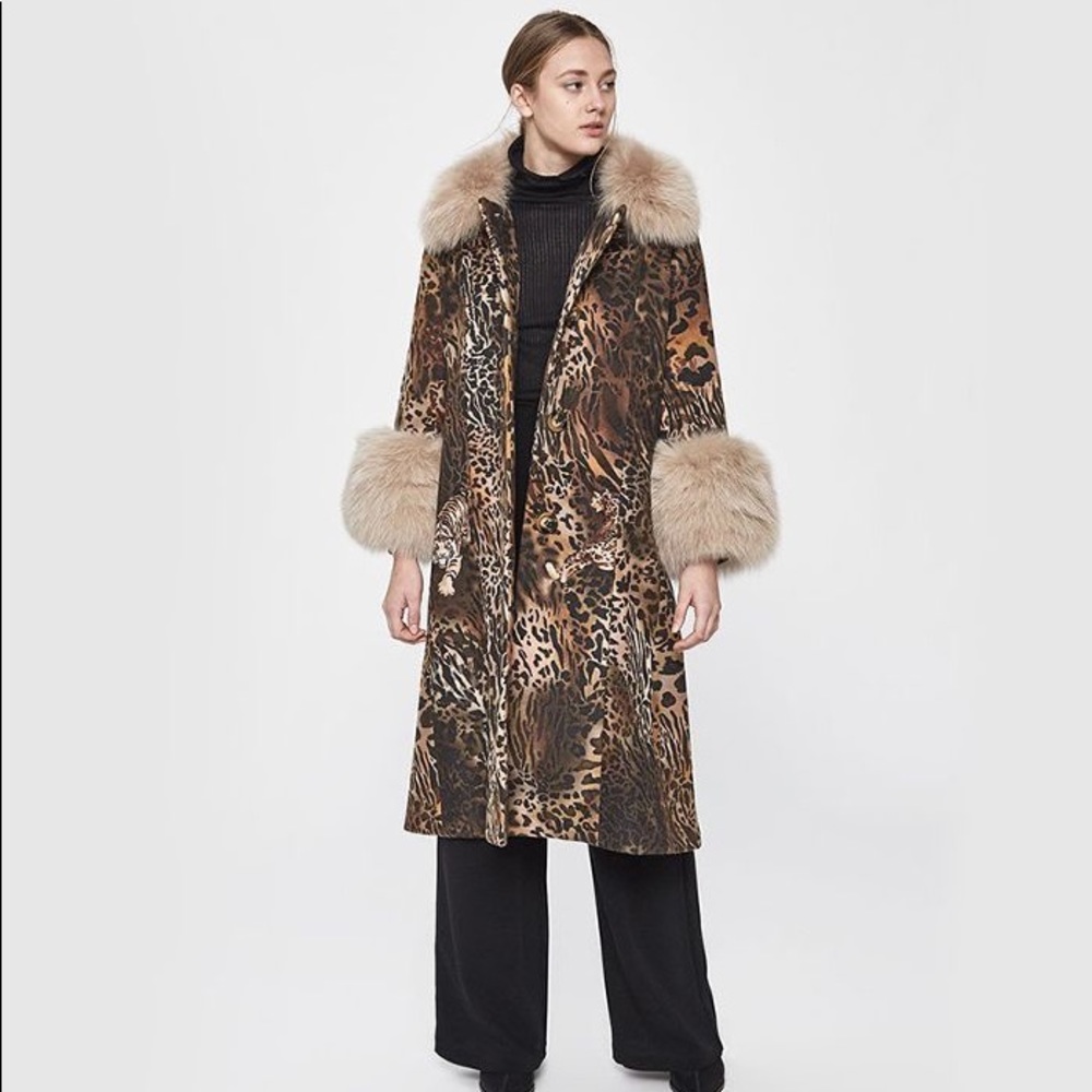 SAKS POTTS YVONNE COAT! Size Small - Picture 3 of 3